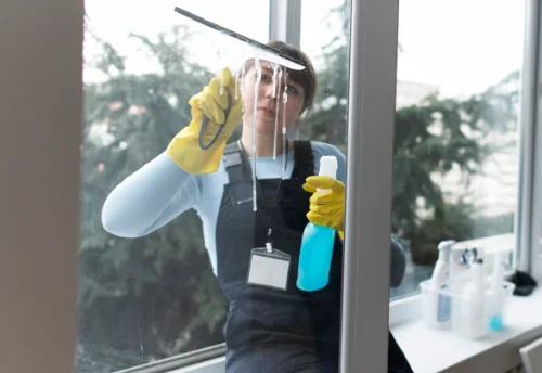 Nettoyage de vitres intérieures et extérieures à Alix